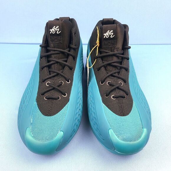 Adidas AE 1 J GS Size 6.5 New Wave Blue Anthony Edwards Basketball Shoes IF1884 - Picture 5 of 11